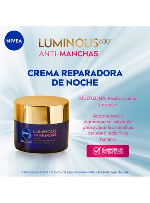 Imagen 2 del producto Luminous 630 Anti-Manchas Crema Noche Nivea