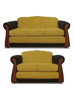 Juego de Living Marsella 3.2 Cuerpos Tela/PU