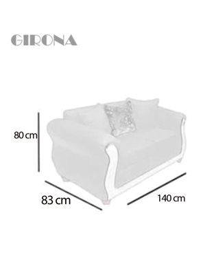 Imagen 2 del producto Sofá 2 Cuerpos Girona Tela/PU