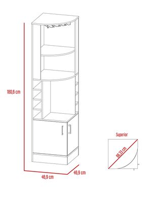 Imagen 2 del producto Bar Esquinero + Panel TV 55"" Beijing