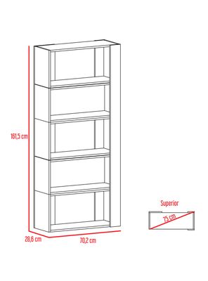 Imagen 2 del producto Set Bar Esquinero + Biblioteca Cubo Beijing