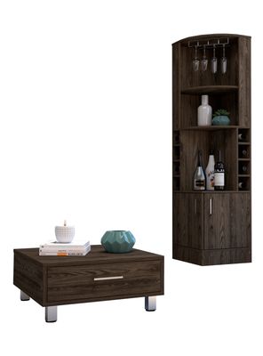 Bar Esquinero + Mesa de Centro Beijing