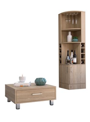 Bar Esquinero + Mesa Centro Beijing