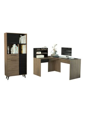 Imagen 1 del producto Escritorio 2L + Biblioteca Bilbao