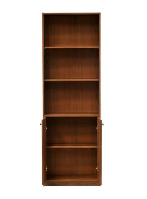 Imagen 2 del producto Librero 6 Niveles con Puerta Nogal
