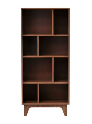 Librero Domino Maxi Nogal