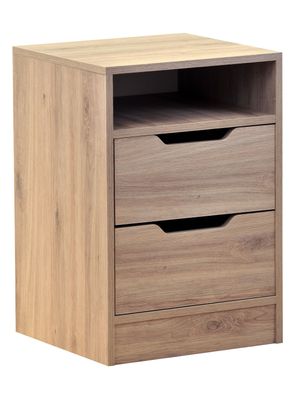 Imagen 2 del producto Velador 2 Cajones Misuri Roble Santana