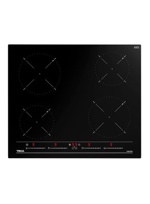 Encimera Inducción 4 Quemadores IBC 64010 BK MSS Negro