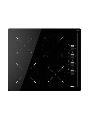 Encimera Vitrocerámica 4 Quemadores TBC 64000 XFL BK Negro