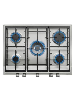 Imagen 1 del producto Encimera a Gas 5 Quemadores EX 70.1 5G AI AL DR CI Plata