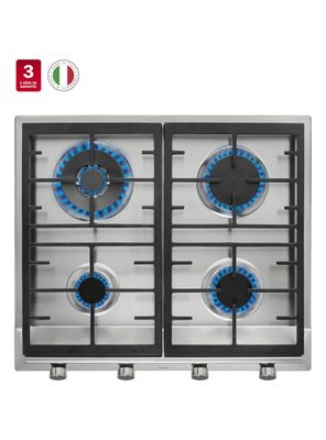 Imagen 2 del producto Encimera a Gas 4 Quemadores EX 60.1 4G AI AL DR CI Plata