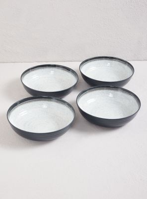 Set 4 Bowls 20 cm Melamina Stone
