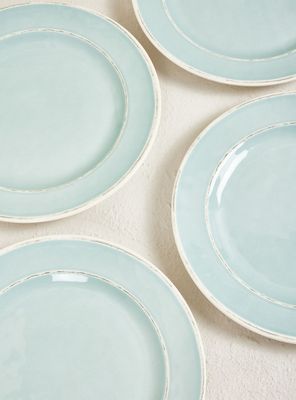 Imagen 2 del producto Set 4 Platos 28.2 cm Melamina Aqua