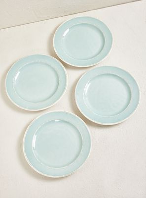 Set 4 Platos 28.2 cm Melamina Aqua