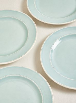 Imagen 2 del producto Set 4 Platos 22.4 cm Melamina Aqua