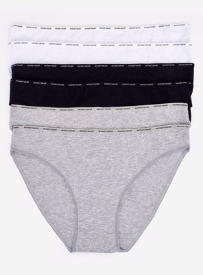 Pack 6 Calzón Bikini de Algodón