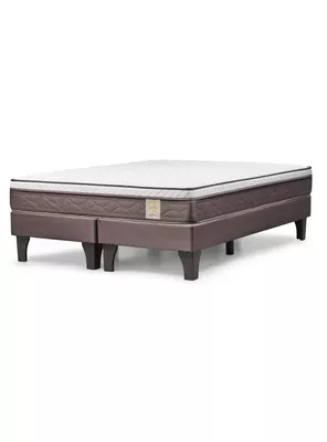 Cama Europea New Style 4 Plus 2 Plazas Base Dividida