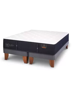 Cama Europea Premium 2 Plazas Base Dividida