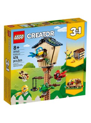 Bloque y Armable Casa para Pájaros