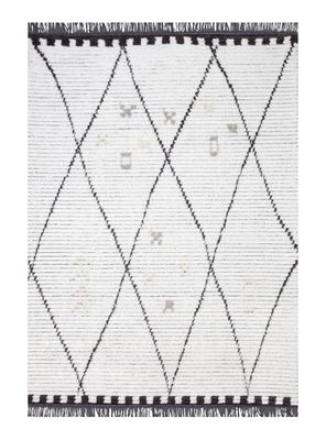 Alfombra Mystique Blanco/Gris 160x230 cm