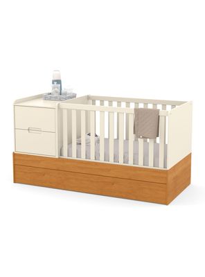 Cuna Formare Multifunción Blanco Eco Wood