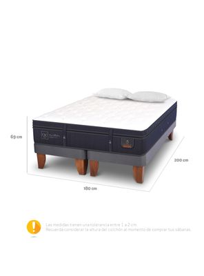 Imagen 2 del producto Cama Europea Super Premium King + Almohada