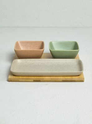 Imagen 2 del producto Set Cocktail 4 Piezas Rectangular Pastel