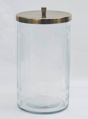Canister con Tapa Bronce L