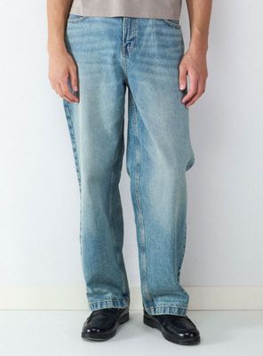 Imagen 1 del producto Jean Straight Fit Tiro Medio