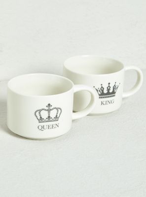 Set 2 Tazas King Queen