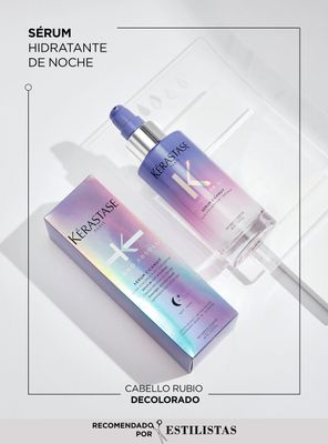 Imagen 2 del producto Serum Nocturno Reparación Cabello Rubio O Decolorado Cicanuit Blond Absolu 90ml