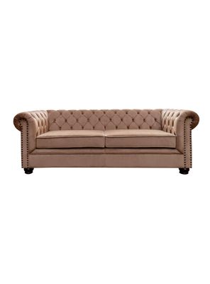 Imagen 2 del producto Sofá Capitone Gaston Velvet 3 Cuerpos