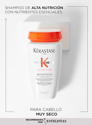 Imagen 2 del producto Shampoo Hidratante Cabello Muy Seco Nutritive Bain Satin Riche 250 ml