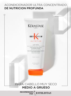 Imagen 2 del producto Acondicionador Desenredante Cabello Seco Nutritive Lait Vital 200 ml