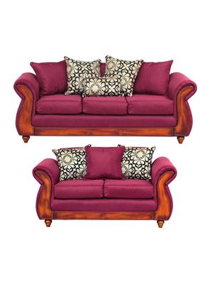 Imagen 1 del producto Juego Living Luxor 3 Cuerpos + Sillón 2 Cuerpo Stylo