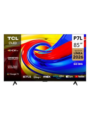 Tcl Qled Smart Tv 85'' Uhd 4K P7L 85P7L