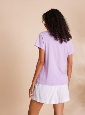 Imagen 2 del producto Polera Escote en V Básica Algodón Pima