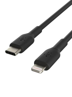 Imagen 2 del producto Cable USB-C a Lightning 1m PVC Negro