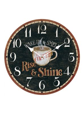 Reloj Diseño Colores Coffe Attimo