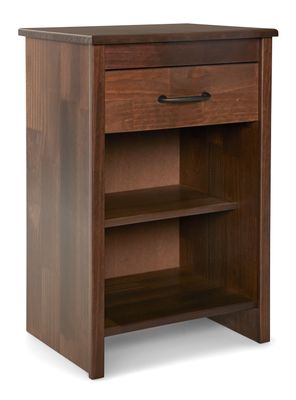 Imagen 2 del producto Set Respaldo 1.5 Plazas + Velador Maurice Chocolate