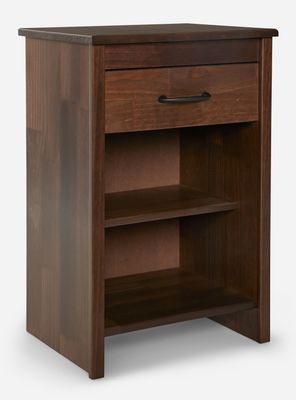 Imagen 2 del producto Set Respaldo 2 Plazas + Velador Maurice Chocolate