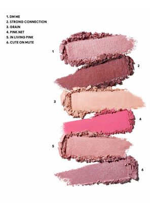 Imagen 2 del producto Paleta de Sombras M·A·C Connect In Colour Eye Shadow Palette: Rose Lens 6.25 g