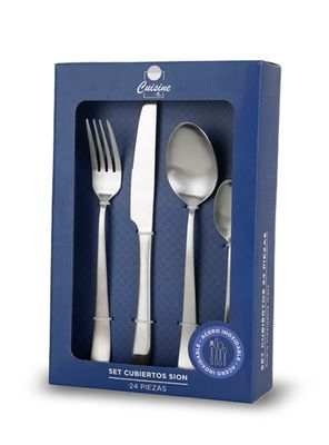 Imagen 2 del producto Set Cubiertos Sion 24 Piezas