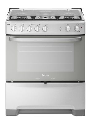 Cocina a Gas 5 Quemadores F 5500 T Espejado