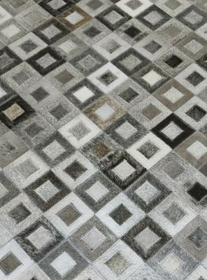 Imagen 2 del producto Alfombra Cuero Patch 190x290 cm Natural