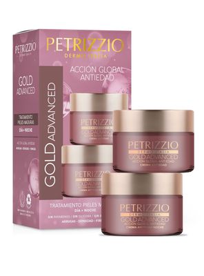 Set de Cremas Antiedad Gold Advanced +60