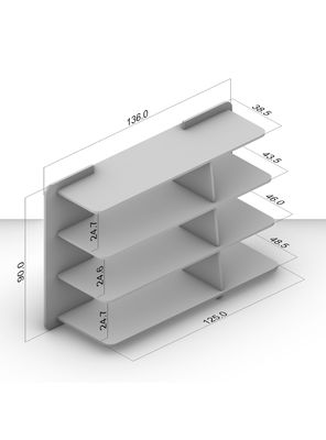 Imagen 2 del producto Estante Pietra Light 6 Espacios