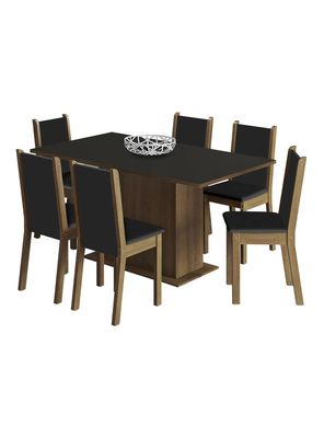 Juego de Comedor Suecia 6 Sillas