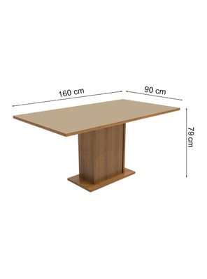 Imagen 2 del producto Juego de Comedor Suecia + 6 Sillas