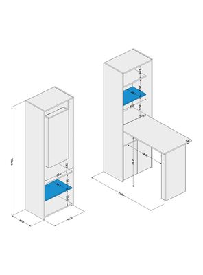 Imagen 2 del producto Mesa de Cocina Plegable